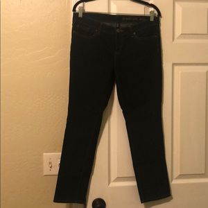 Gap Dark wash skinny jeans